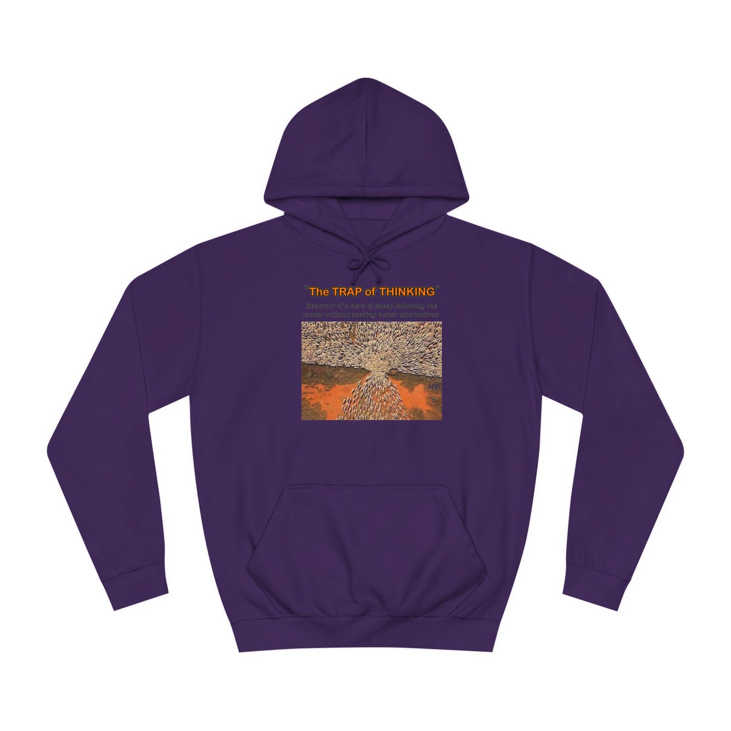 Thought-Provoking Independent Thinker (Hoodie - Cozy and Durable)