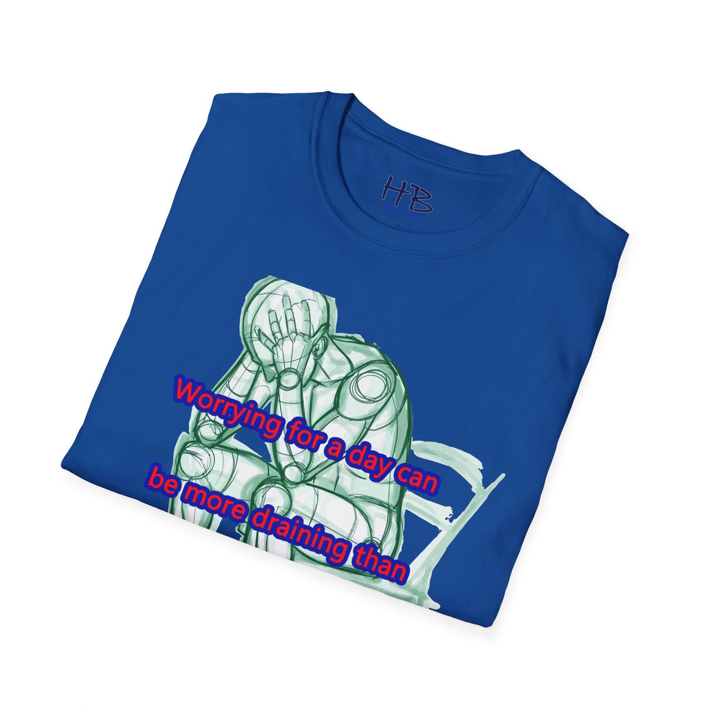 A day spent worrying can be more taxing than a week's worth of work