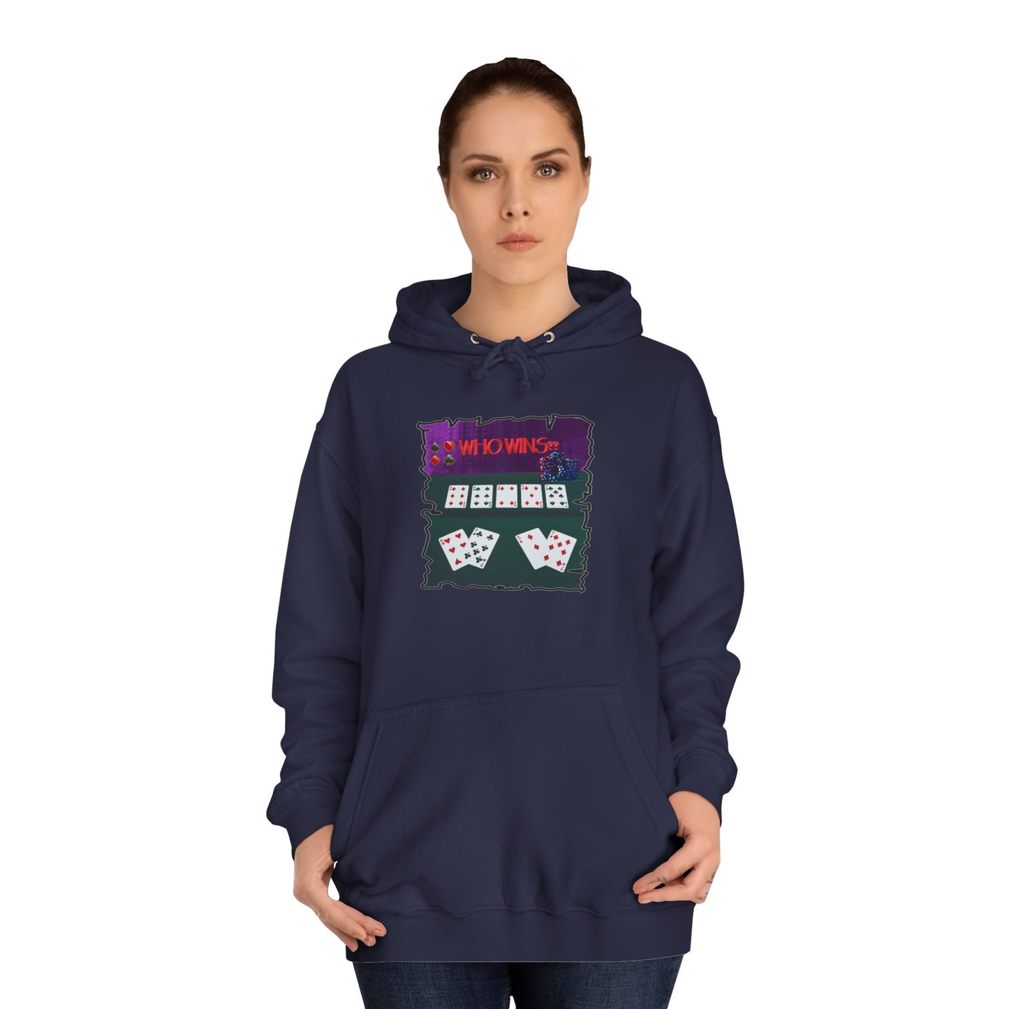 Get Yours Now -- Poker Face-off  Proclamation Challenge (Hoodie - Cozy and Durable)