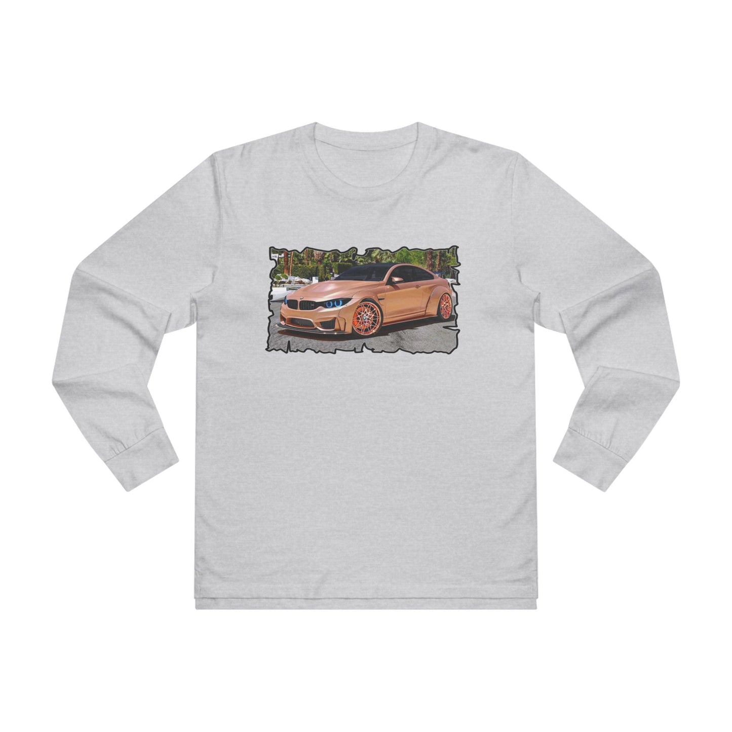 Get Yours Now -- Customized pink BMW M3 (Men's Base Longsleeve Tee - All-Season Wear)