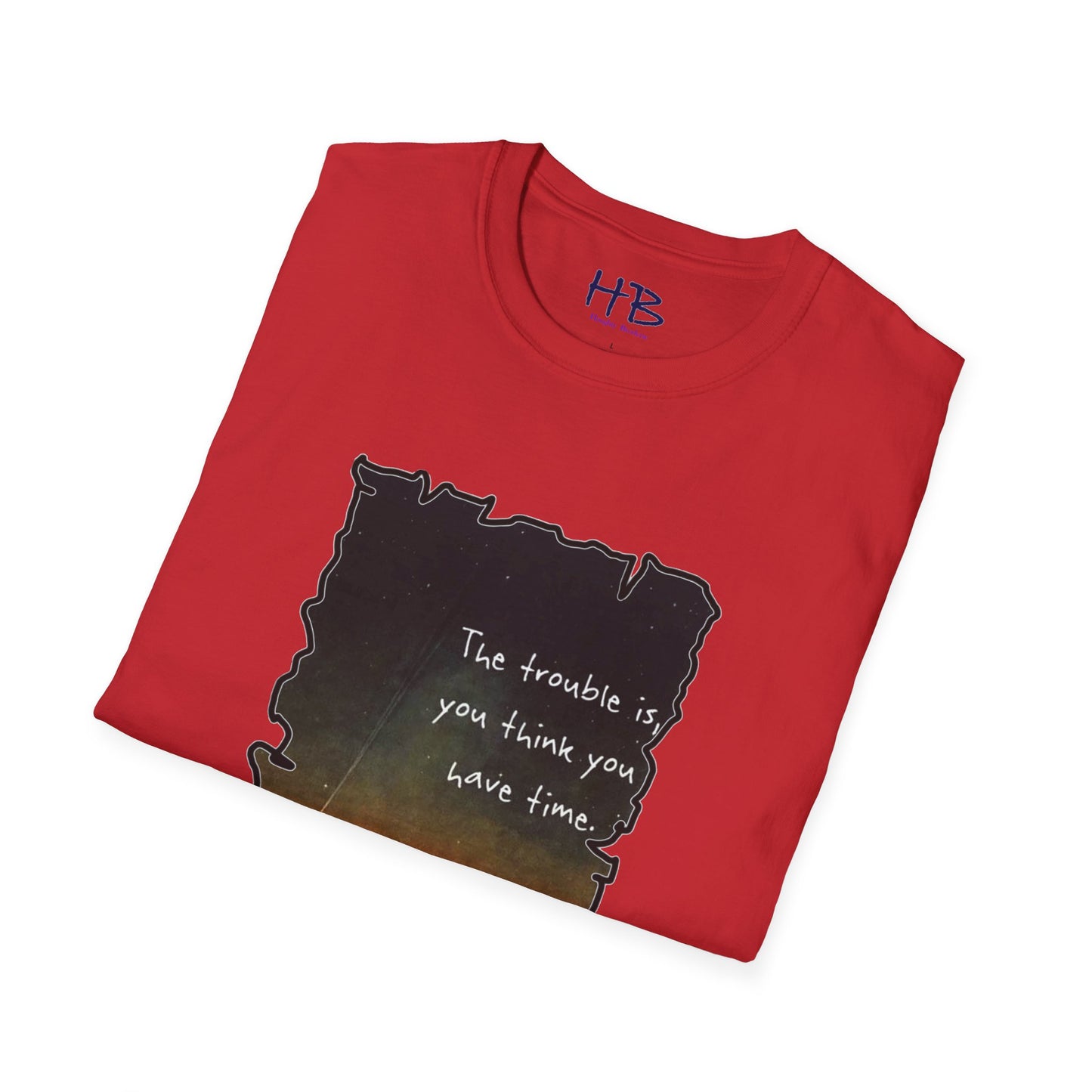 Embrace the Moment: The Time-Conscious Tee Shirt - Buddha