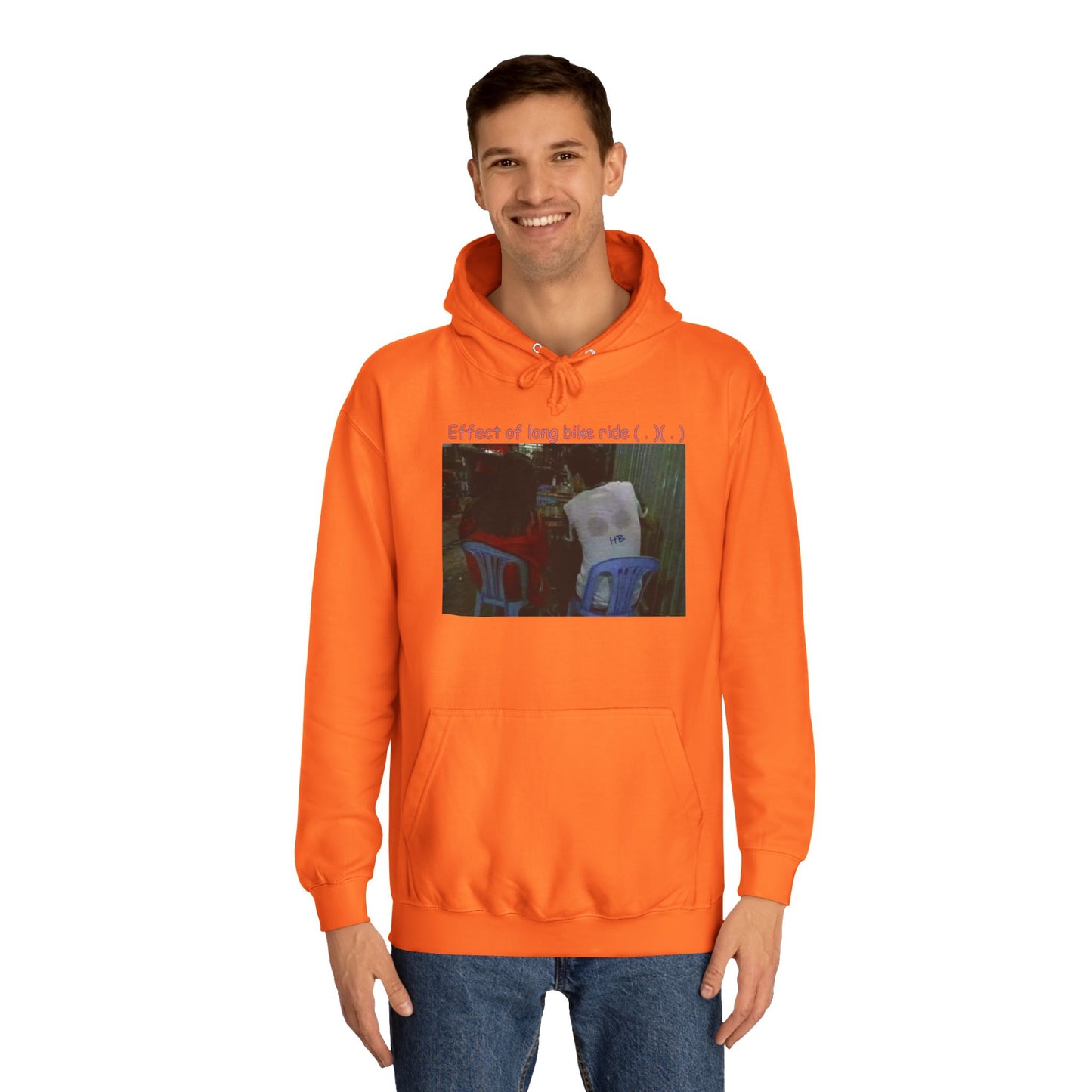 Get Yours Now -- Effect of long bike ride ( . )( . ) (Hoodie - Cozy and Durable)
