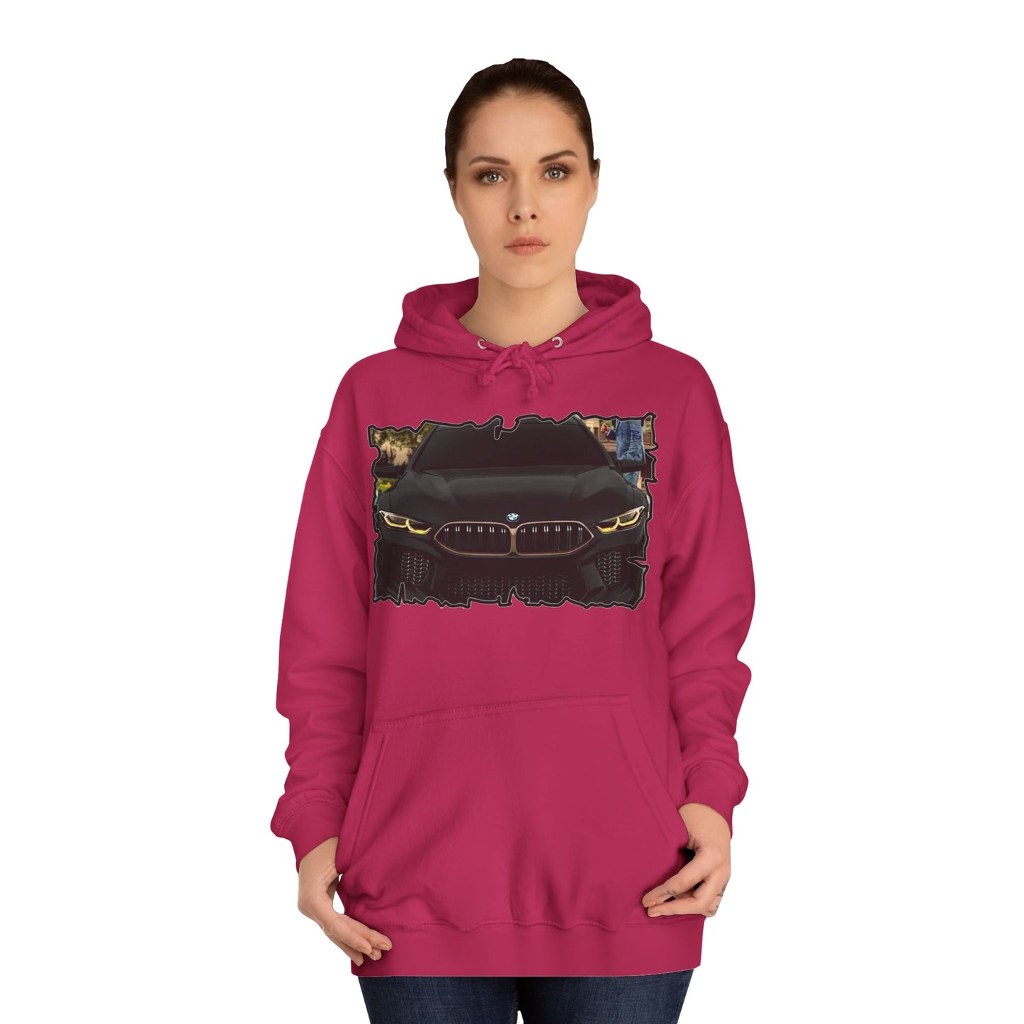 Get Yours Now -- Exquisite BMW M8 Gran Coupe (Hoodie - Cozy and Durable)