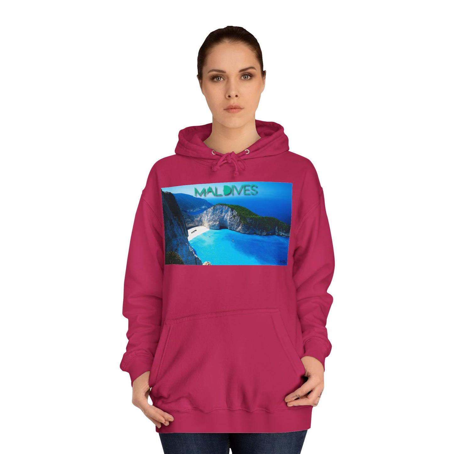 Get Yours Now -- Paradise Found in the Maldives Marvel (Hoodie - Cozy and Durable)