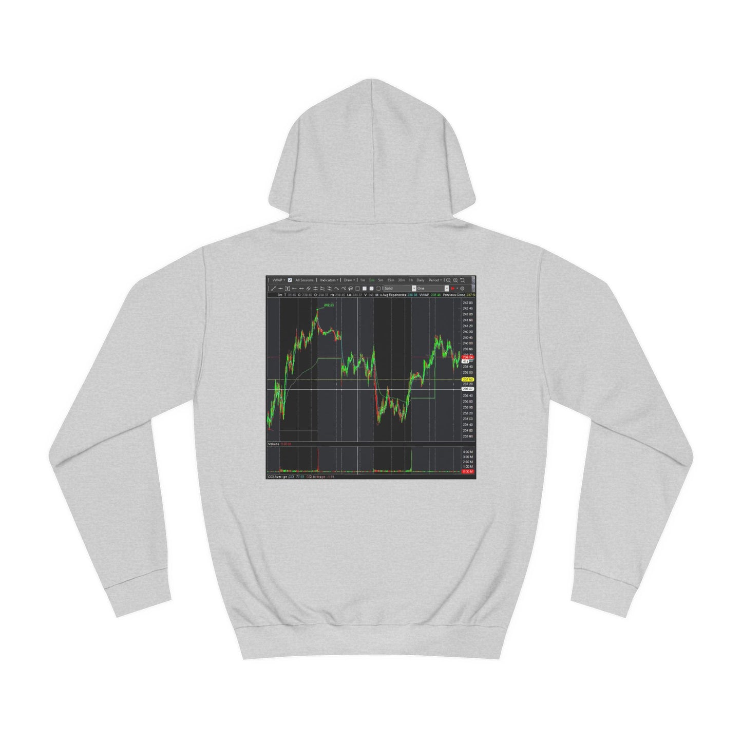 Get Yours Now -- Every stock market trader's dream going to the Moon (Hoodie - Cozy and Durable)