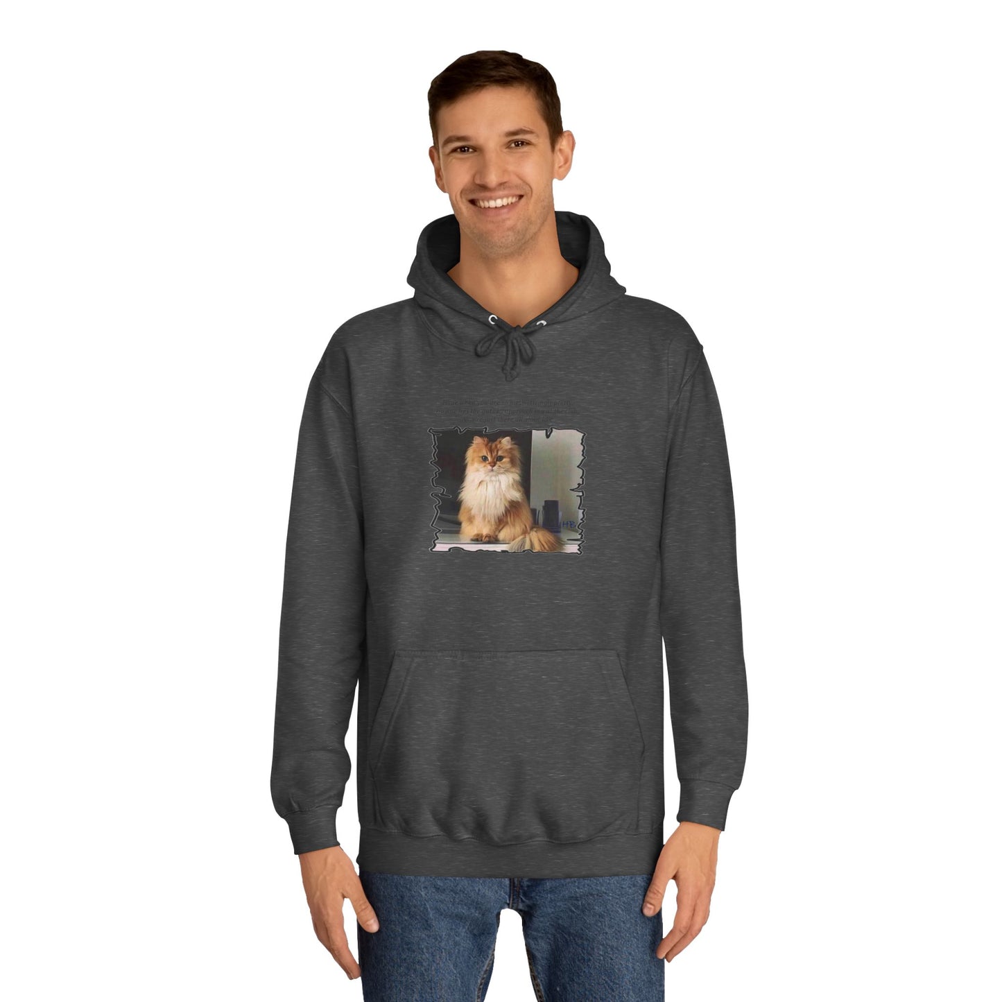 Get Yours Now -- Mesmerizing Lonely Kitty (Hoodie - Cozy and Durable)