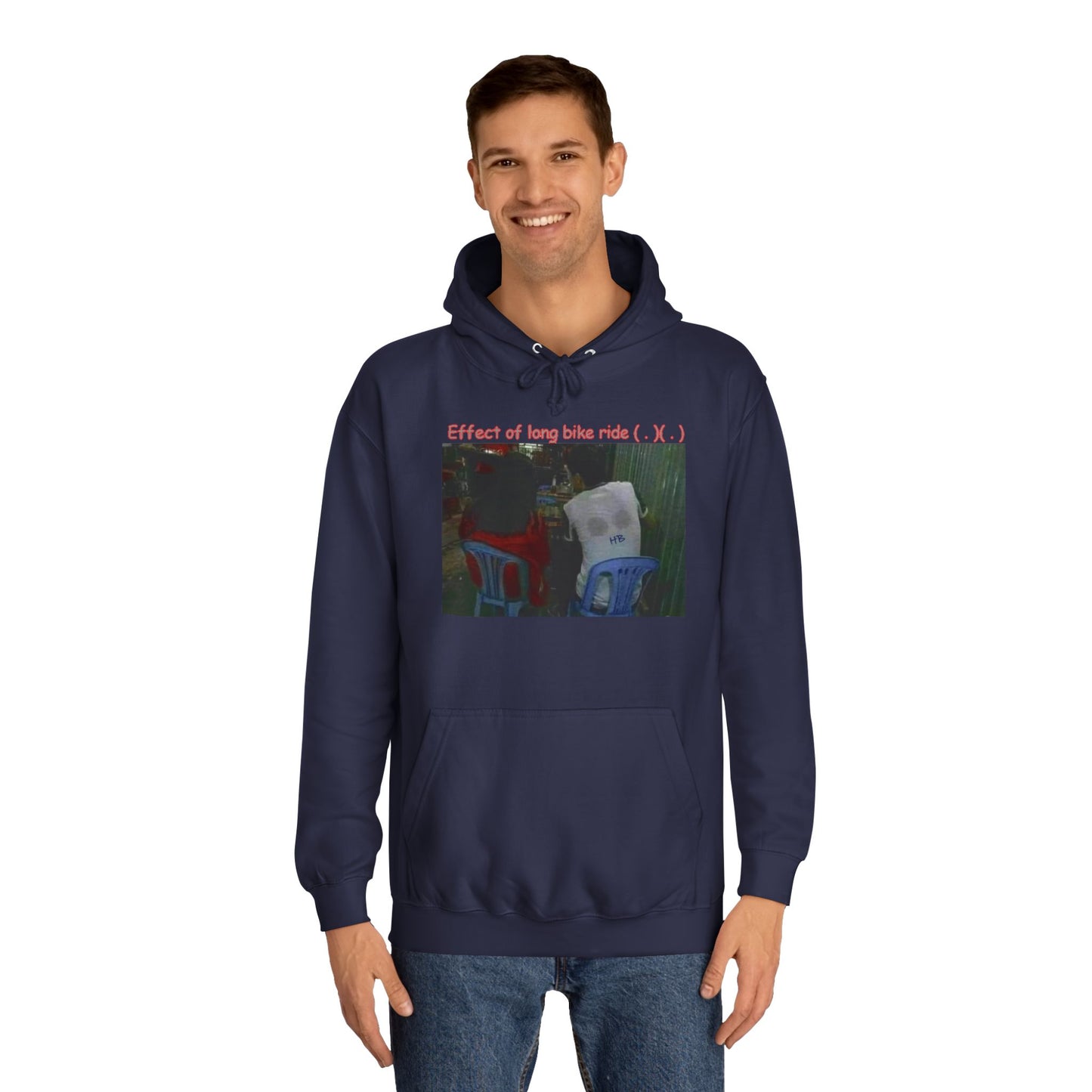Get Yours Now -- Effect of long bike ride ( . )( . ) (Hoodie - Cozy and Durable)