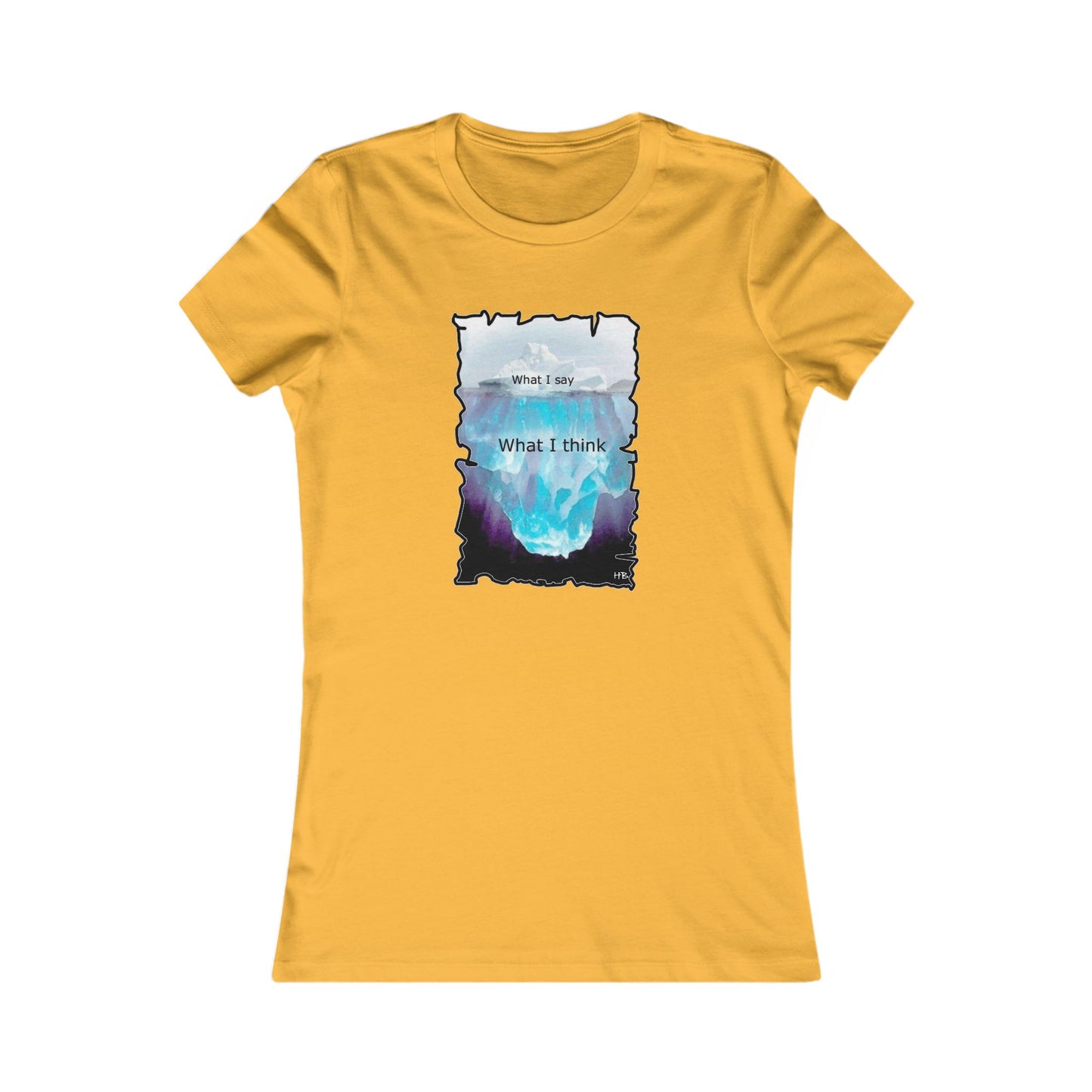 Below the Surface Veiled Verbalization (Women - Premium Cotton Tee)