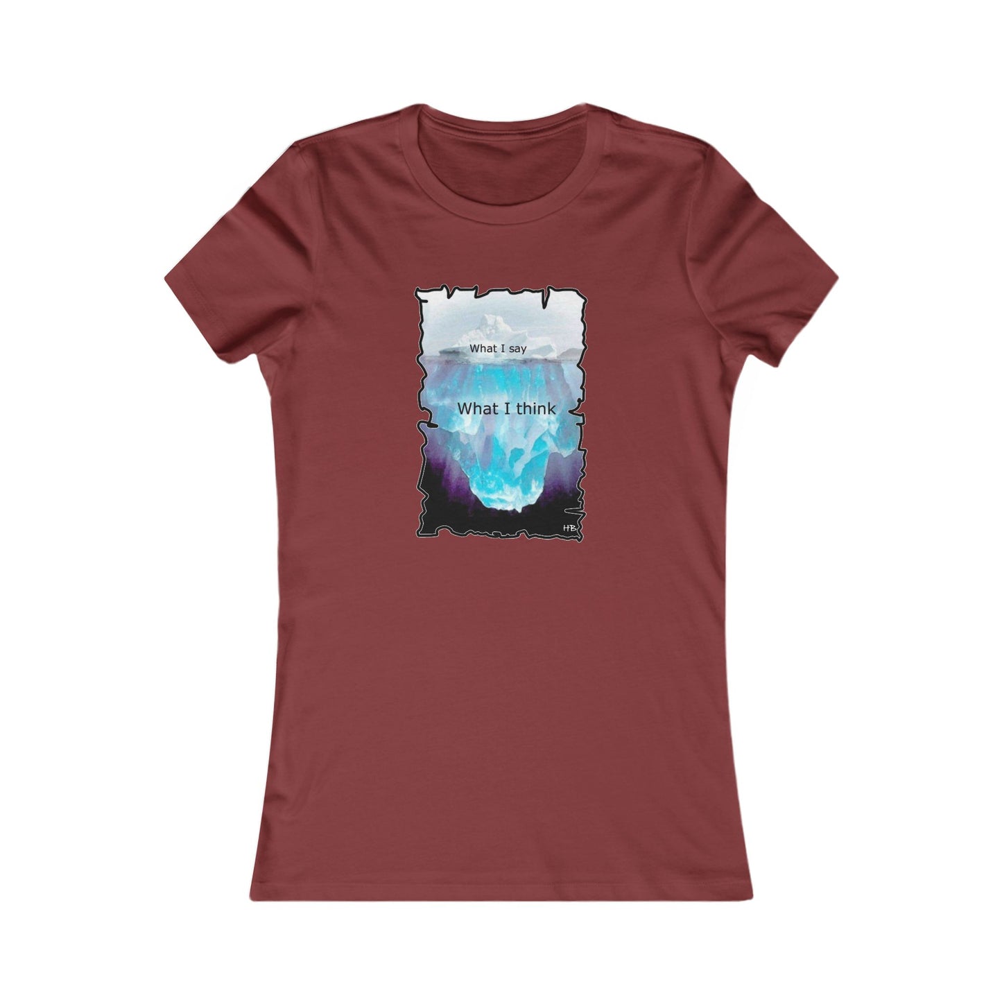 Below the Surface Veiled Verbalization (Women - Premium Cotton Tee)