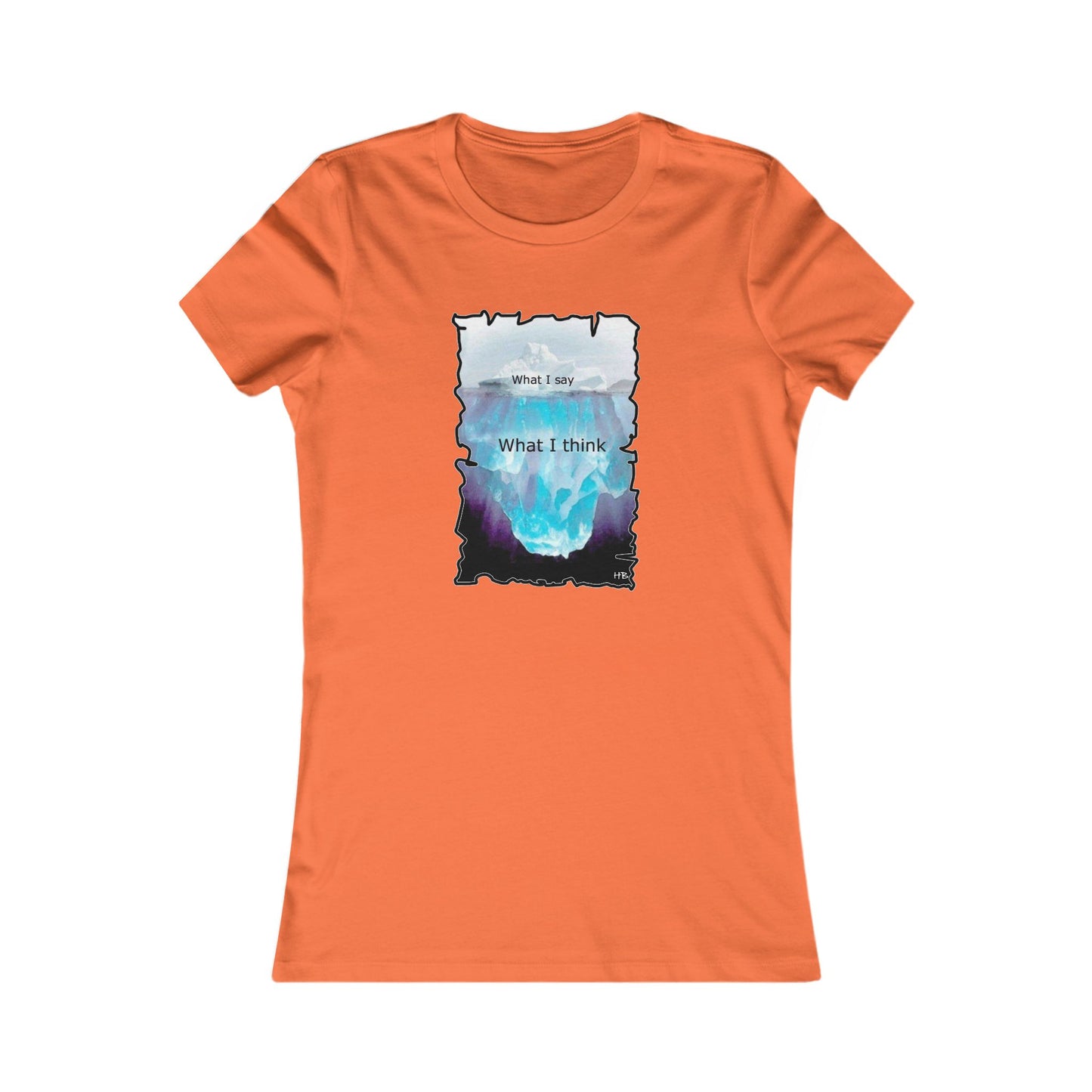 Below the Surface Veiled Verbalization (Women - Premium Cotton Tee)