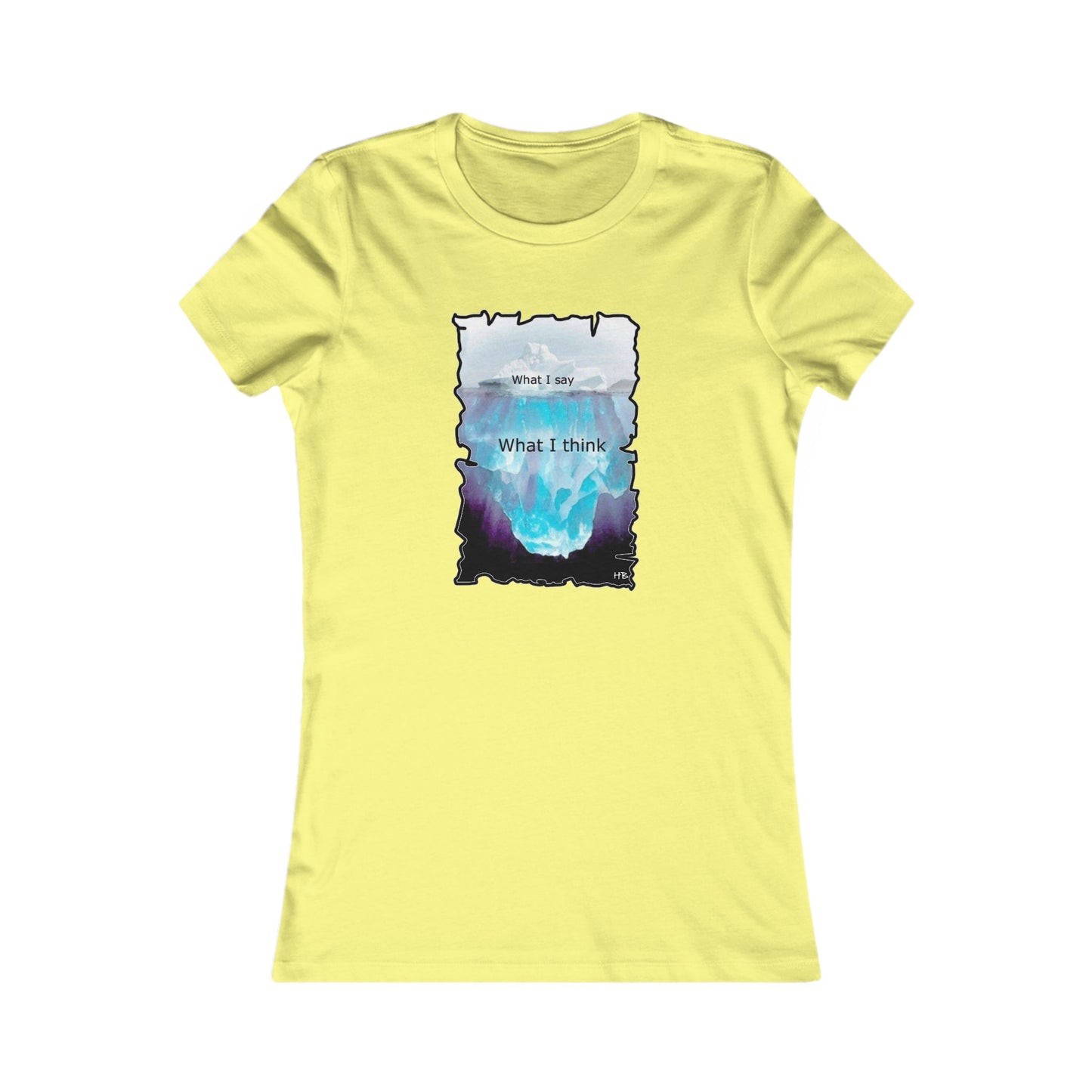 Below the Surface Veiled Verbalization (Women - Premium Cotton Tee)