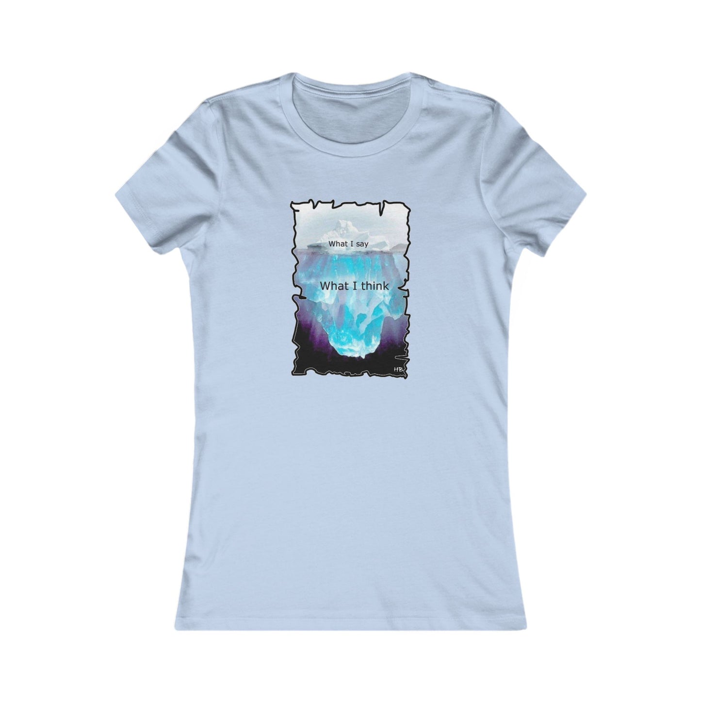 Below the Surface Veiled Verbalization (Women - Premium Cotton Tee)