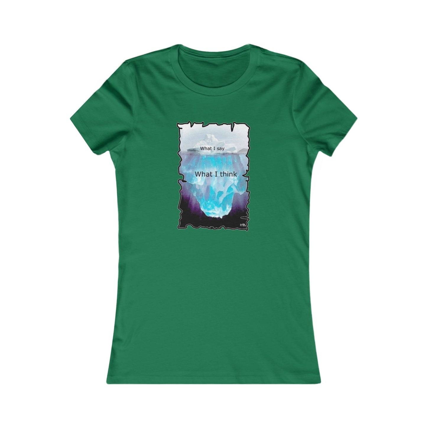 Below the Surface Veiled Verbalization (Women - Premium Cotton Tee)