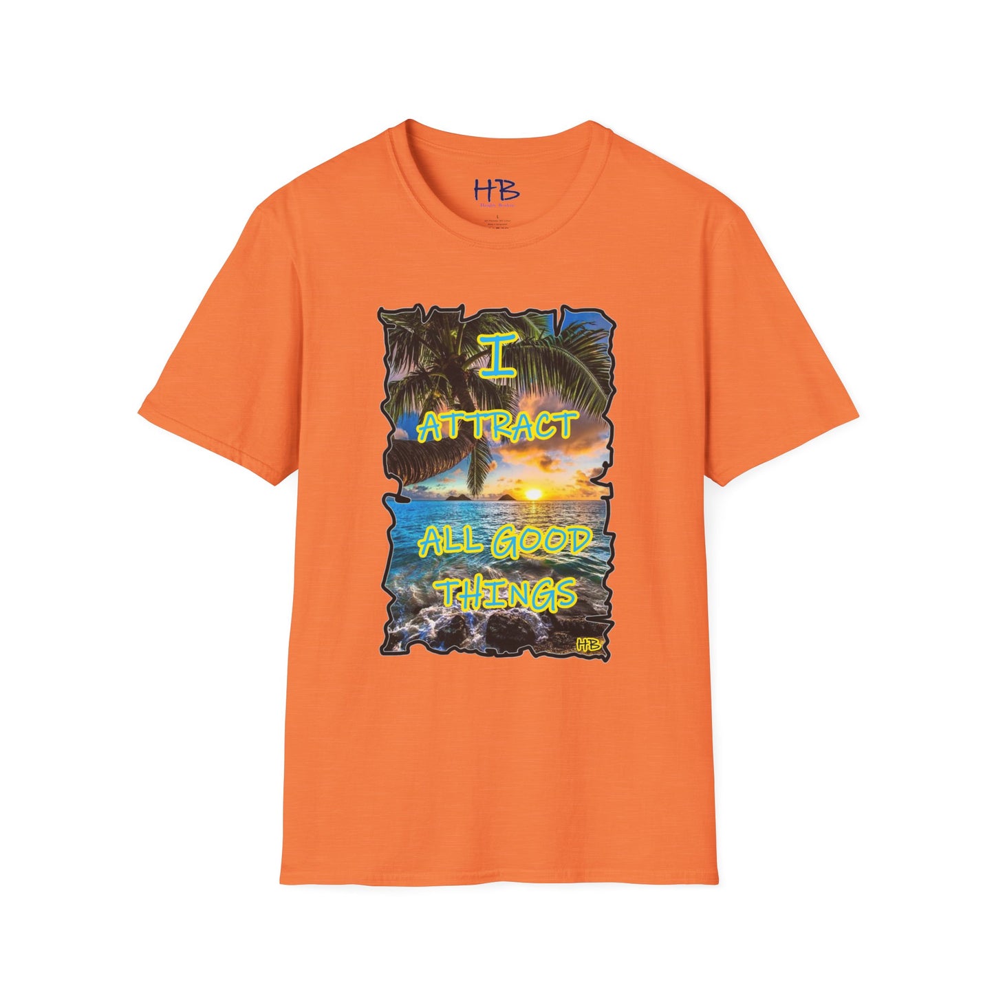 Ocean Sunset Affirmation Dreamscape; Affirmation Empowering Style who Attracts All Good Things