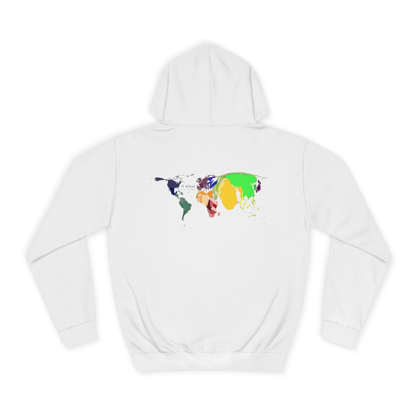Get Yours Now -- Global density world population (Hoodie - Cozy and Durable)