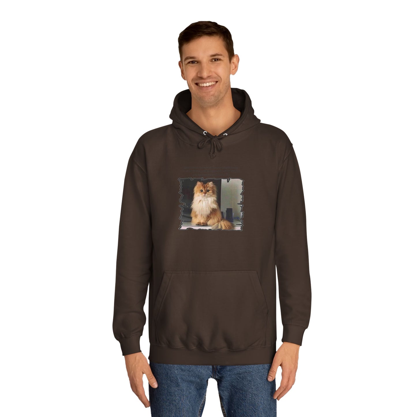 Get Yours Now -- Mesmerizing Lonely Kitty (Hoodie - Cozy and Durable)