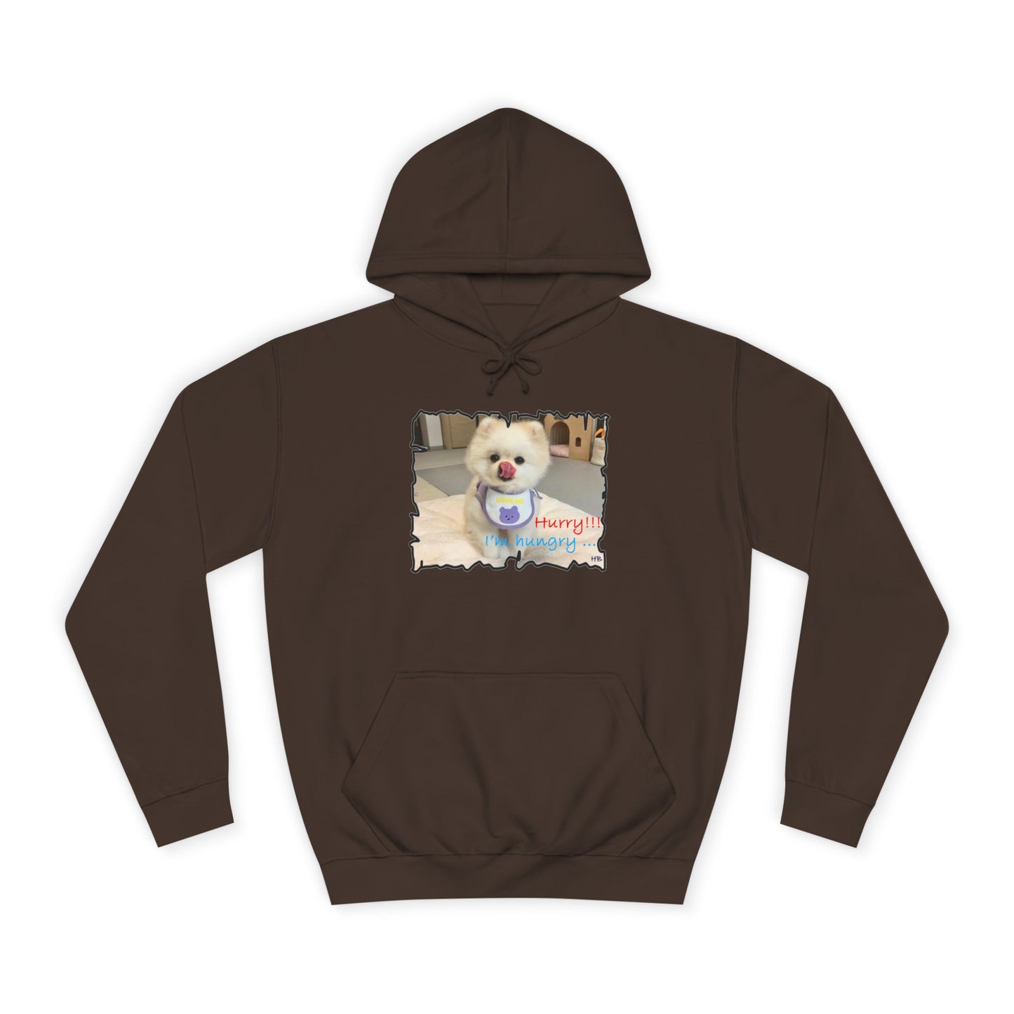 Bichon Maltese "Hurry, I'm hungry!!!" (Hoodie - Cozy and Durable)
