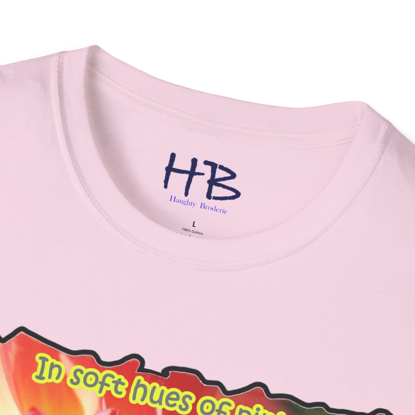 Experience the gentle allure as a pink flower gracefully reveals its exquisite beauty in soft shades of pink