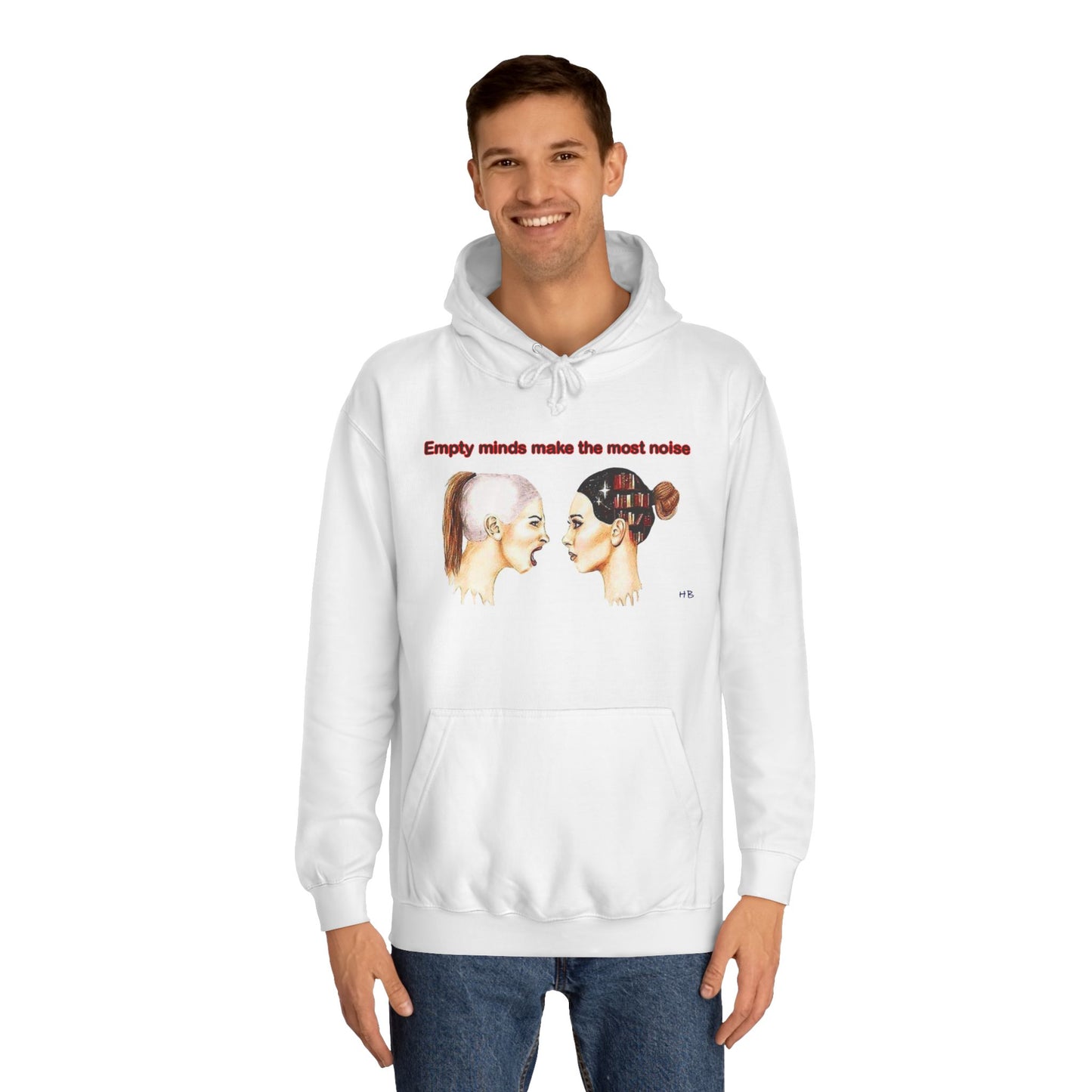 Get Yours Now -- Noiseless Nobility to Educate with The Power of Quiet Intellect (Hoodie - Cozy and Durable)