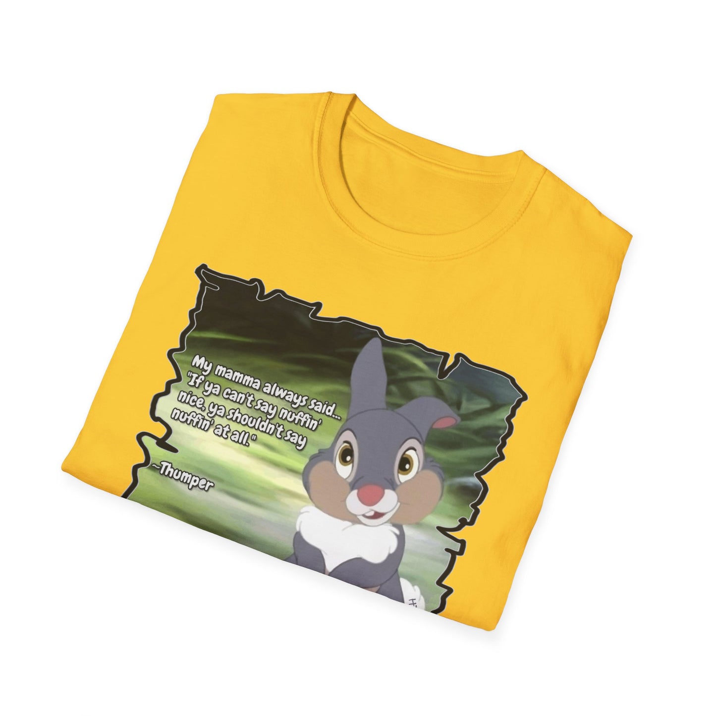 Silence is preferable to negative speech, say "nuffin' at all'