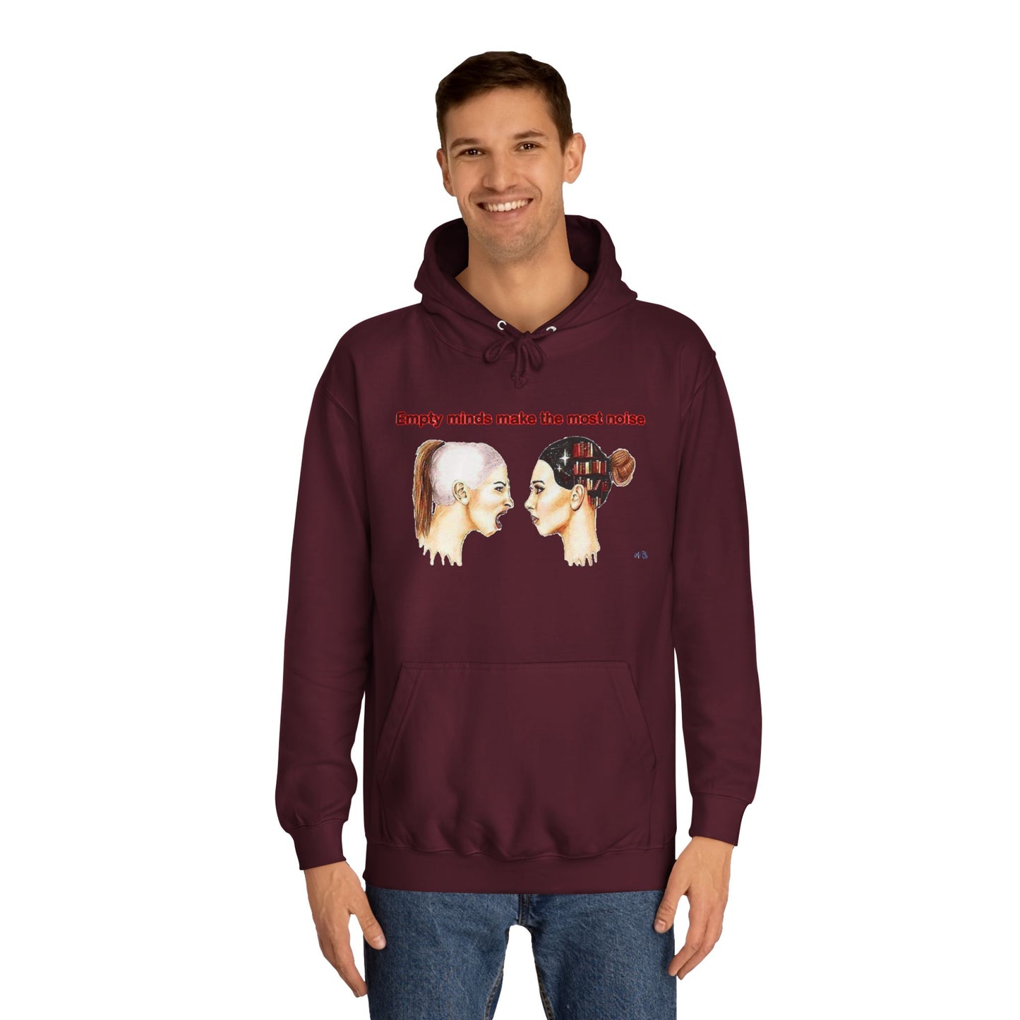 Get Yours Now -- Noiseless Nobility to Educate with The Power of Quiet Intellect (Hoodie - Cozy and Durable)