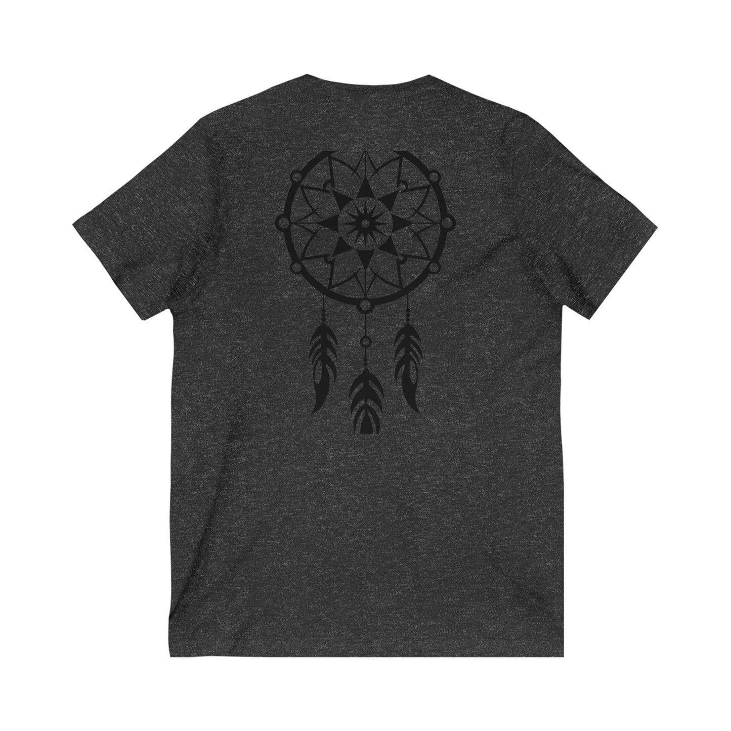 Native Indians (Unisex Jersey Short Sleeve V-neck - Comfortable Everyday Wear)