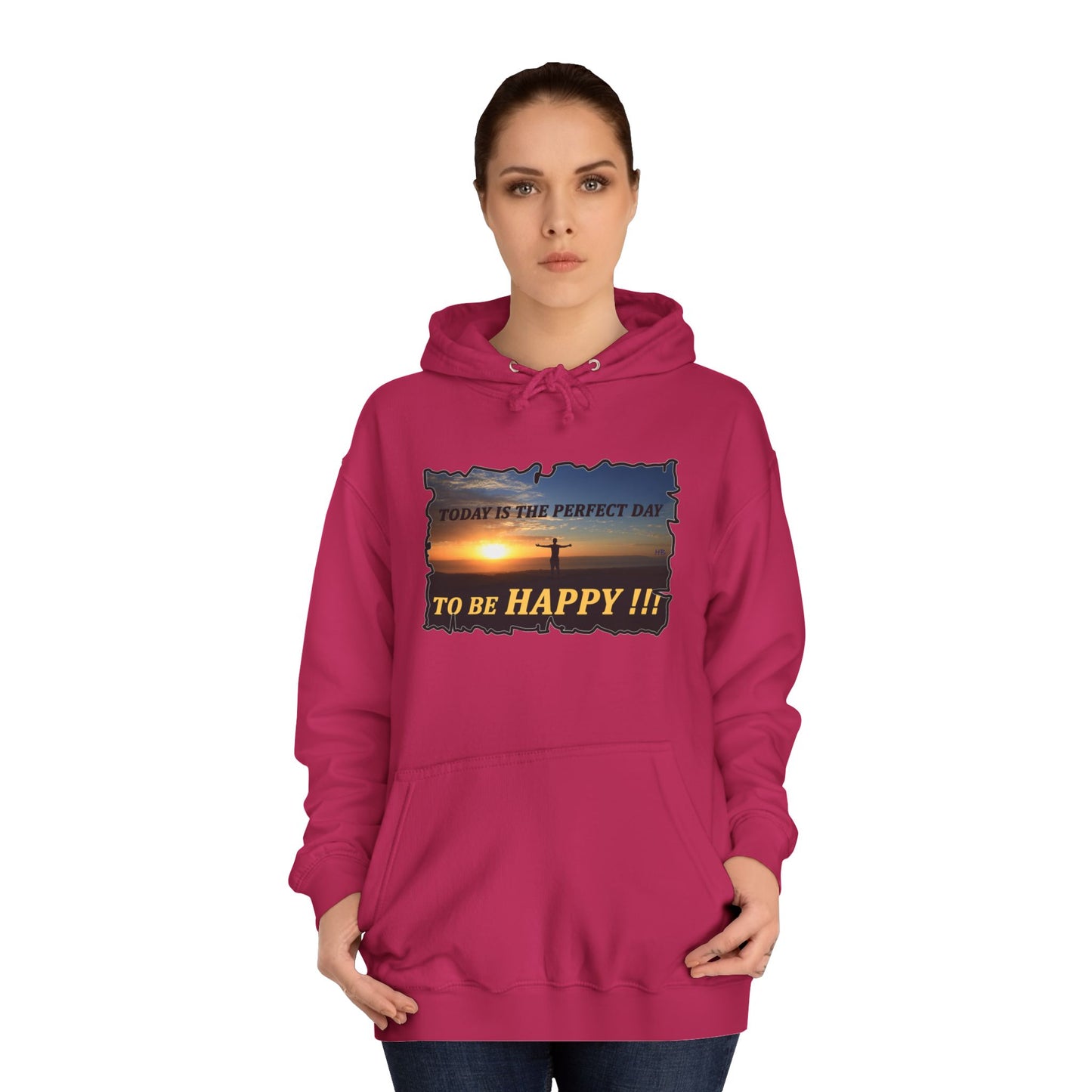 Get Yours Now -- Joyful Sunrise for New Day Optimism (Hoodie - Cozy and Durable)