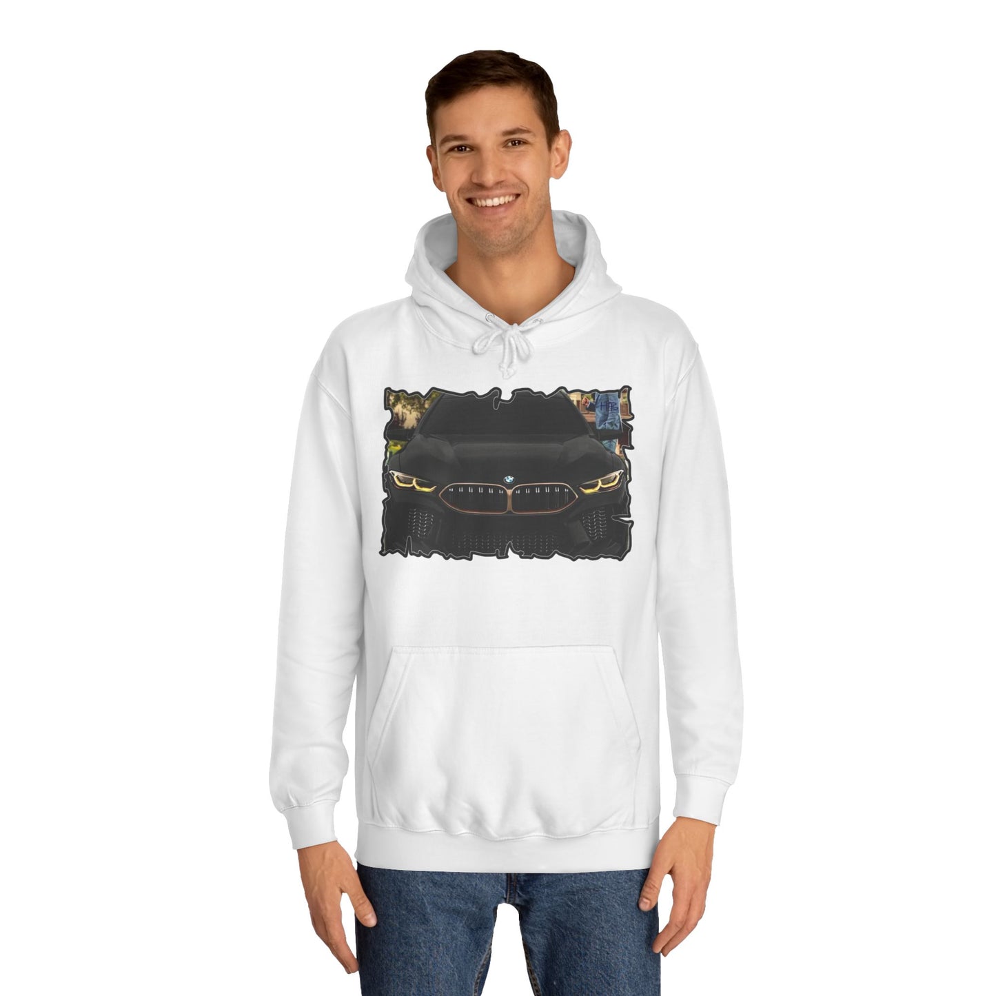 Get Yours Now -- Exquisite BMW M8 Gran Coupe (Hoodie - Cozy and Durable)