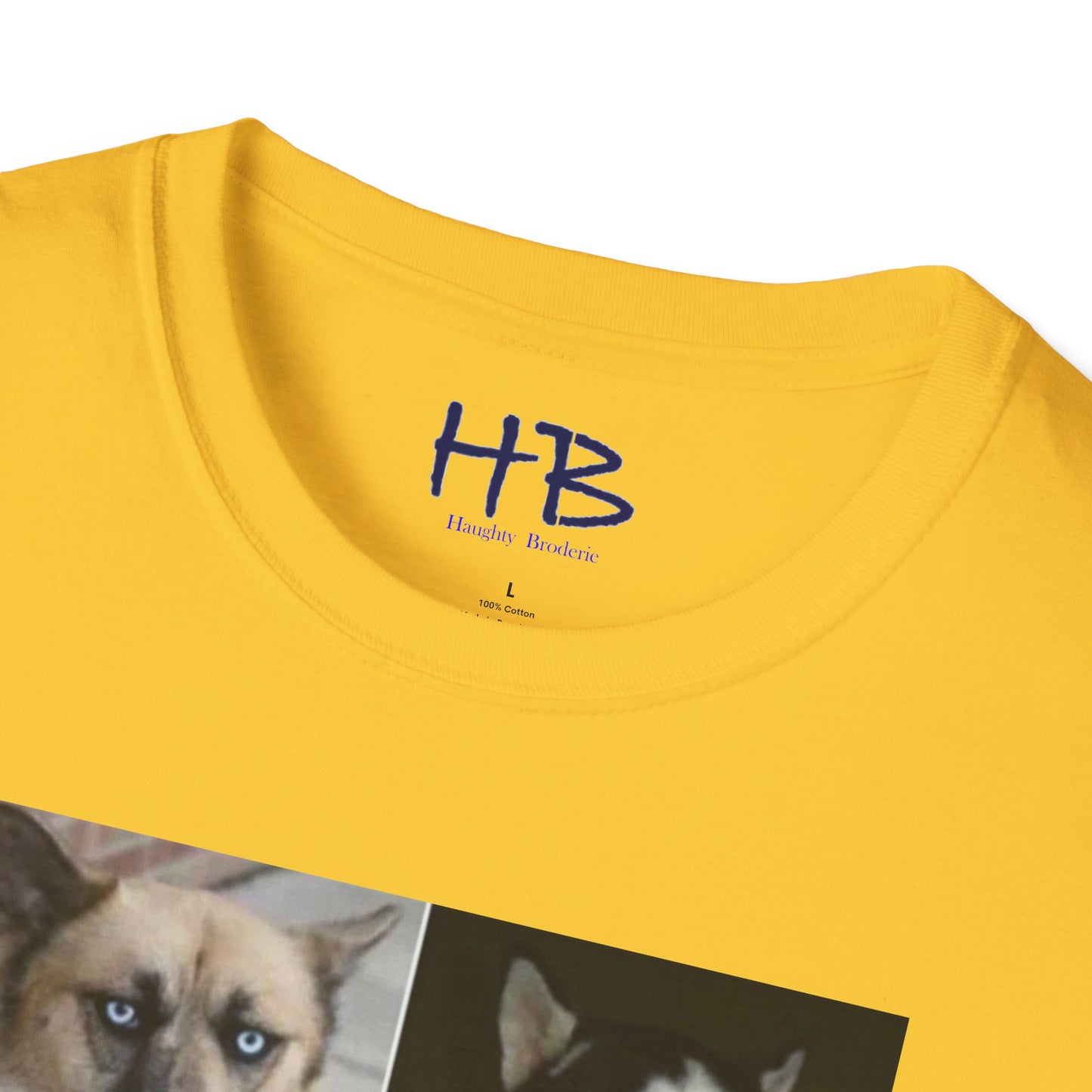 Stressful hierarchy in management company represented by dog faces :P