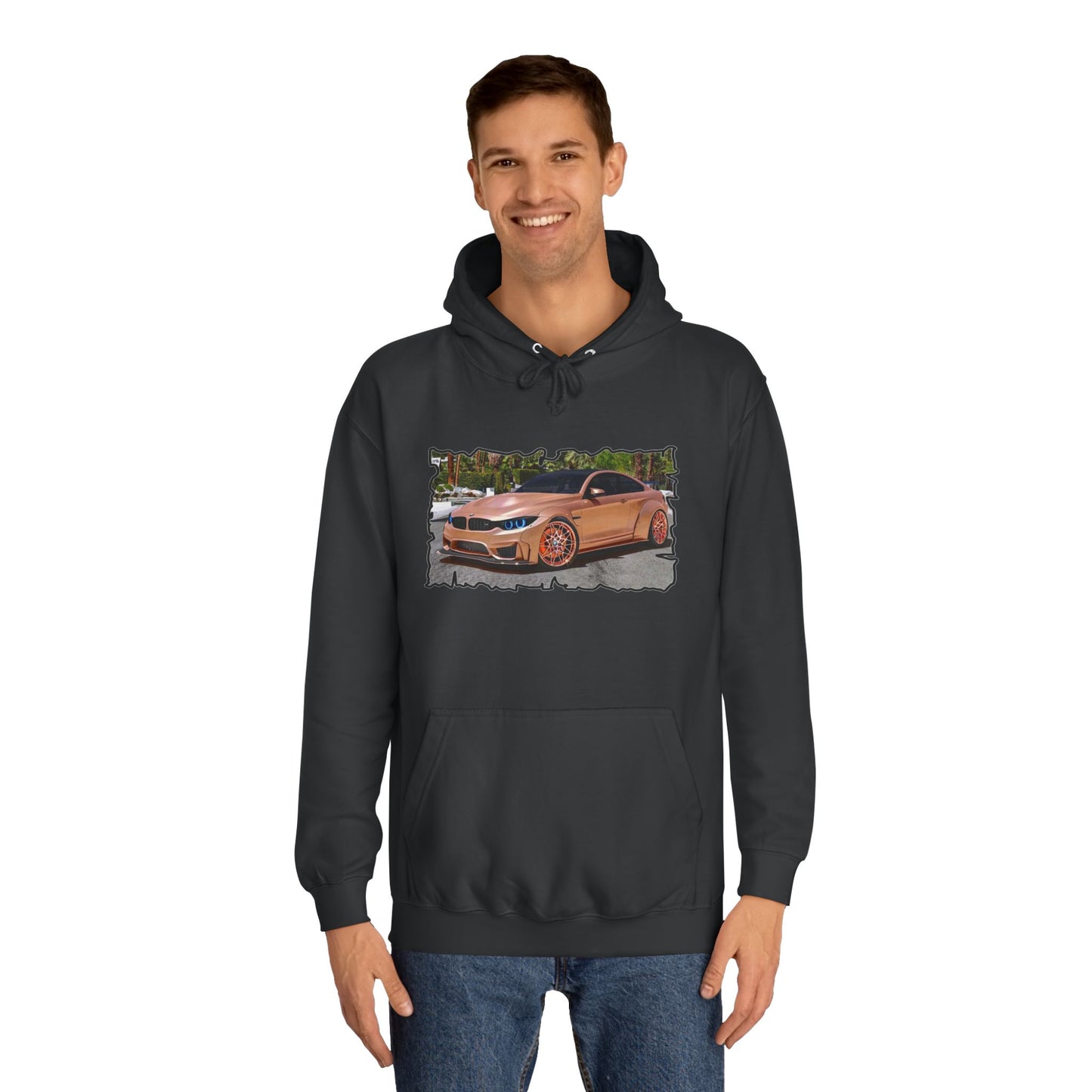 Get Yours Now -- Customized pink BMW M3 (Hoodie - Cozy and Durable)