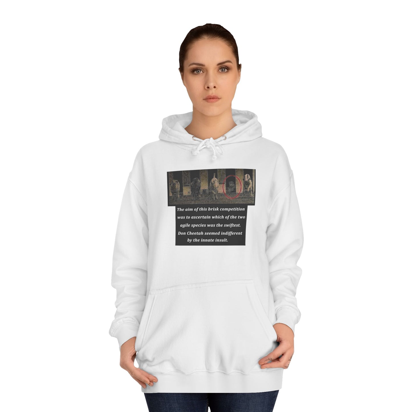 Get Yours Now -- Don Cheetah vs Whippet doggies (Hoodie - Cozy and Durable)