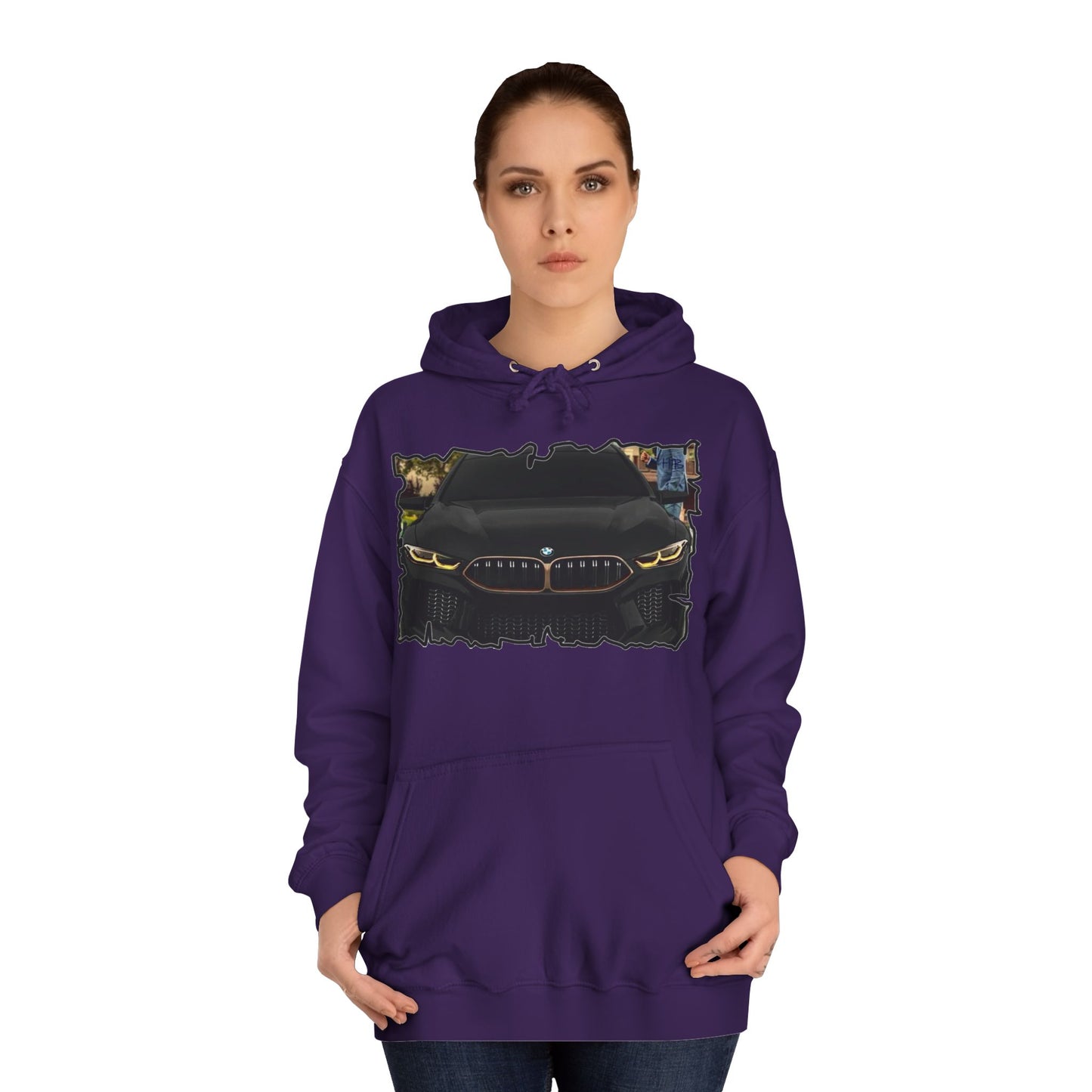Get Yours Now -- Exquisite BMW M8 Gran Coupe (Hoodie - Cozy and Durable)