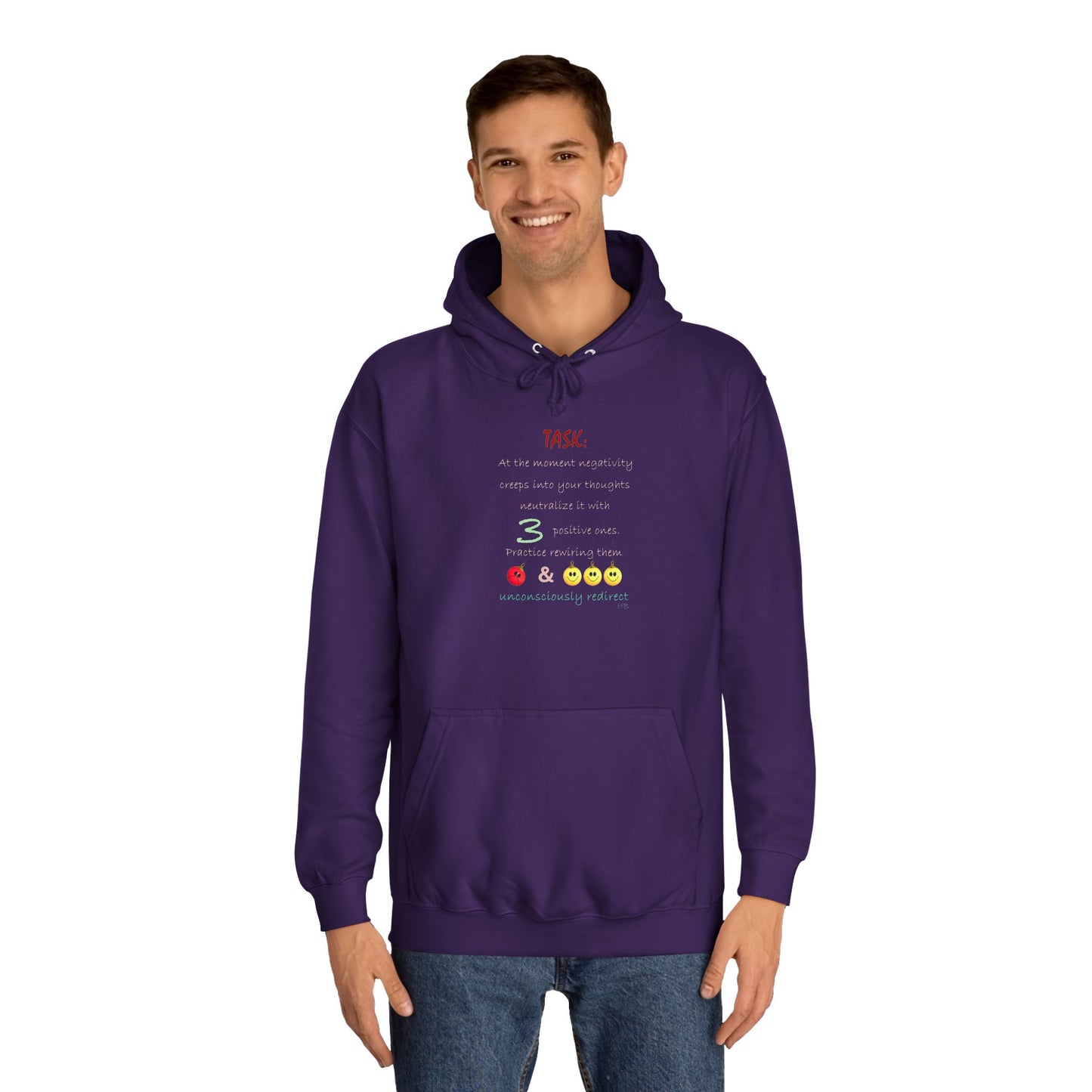 Get Yours Now -- Positive Rewiring the Negativity Neutralizer Mindset (Hoodie - Cozy and Durable)