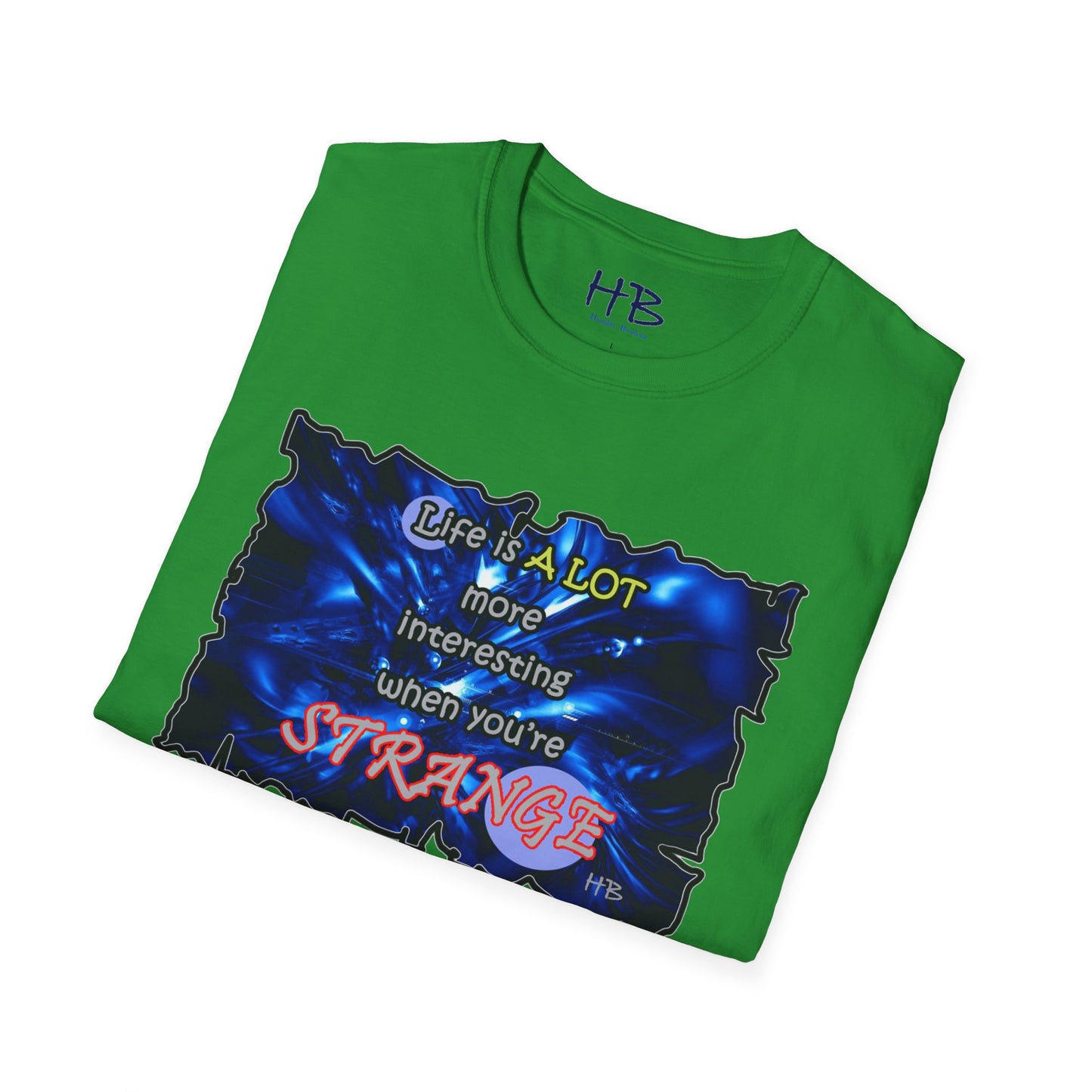 Embrace the Strange: The Marvelous Blue Life Tee Shirt