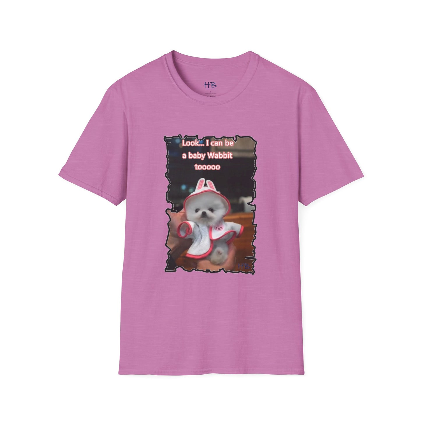 Bichon Maltese puppy dressed in a cute rabbit costume