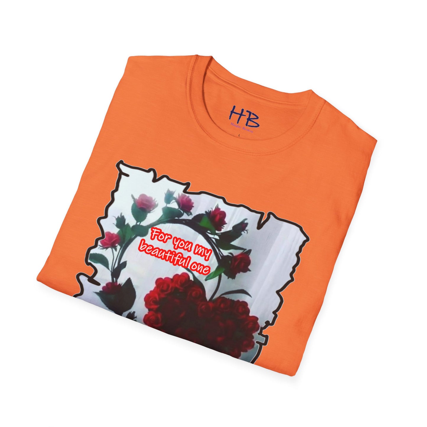 A Botanical Elegance Wearable Ode to Love; A Red Heart Rhapsody Floral Symphony Romantic Reverie