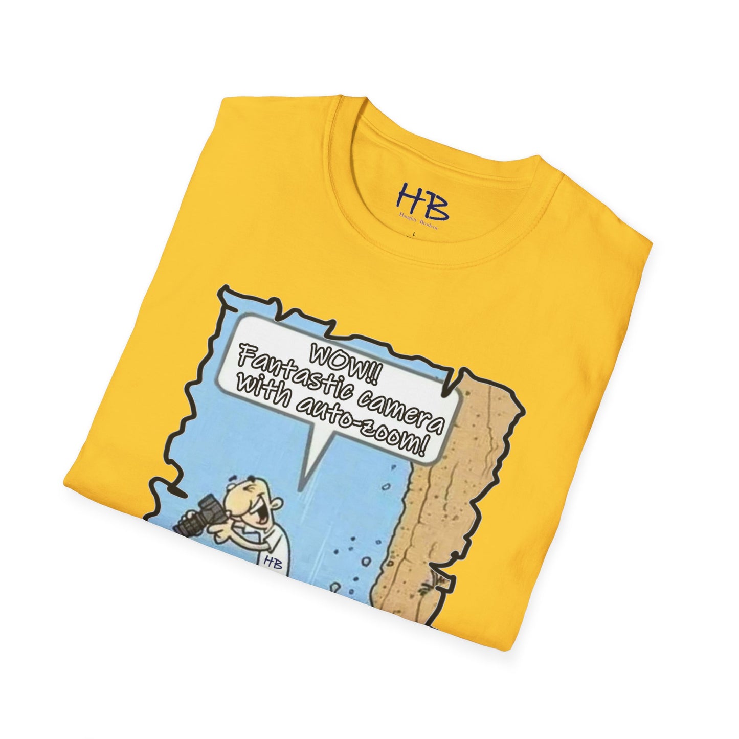 Zoomed Reality Cliffside Revelry; Falling Perspectives Real vs. Reel Present Moment