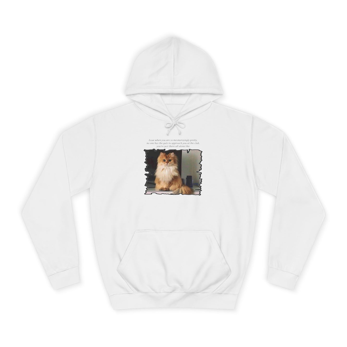 Get Yours Now -- Mesmerizing Lonely Kitty (Hoodie - Cozy and Durable)