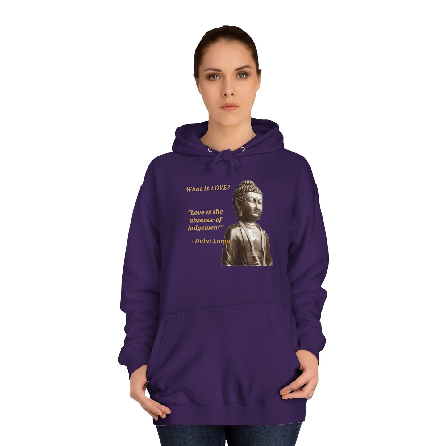 Get Yours Now -- Love is the absence of jugement (Hoodie - Cozy and Durable)