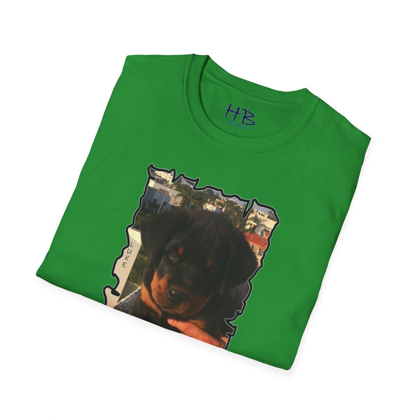 Innocence on the Rooftop: Baby Luke's Captivating Pose