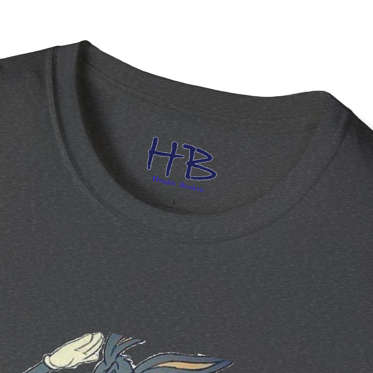 Bugs being playful with his bunny lady