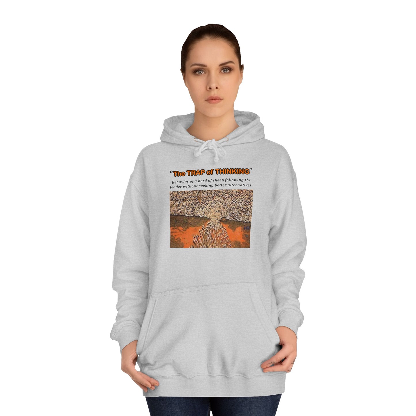Thought-Provoking Independent Thinker (Hoodie - Cozy and Durable)