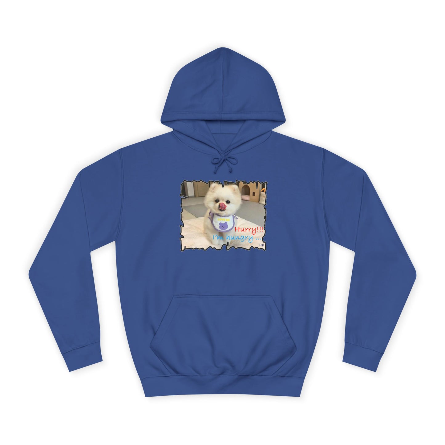 Bichon Maltese "Hurry, I'm hungry!!!" (Hoodie - Cozy and Durable)