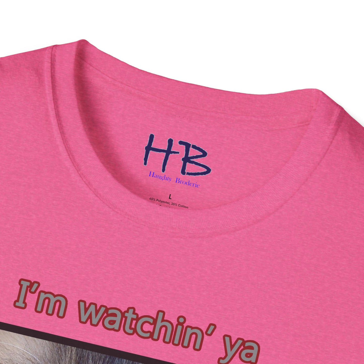 Cat with mesmerizing blue eyes "I'm watchin' ya"