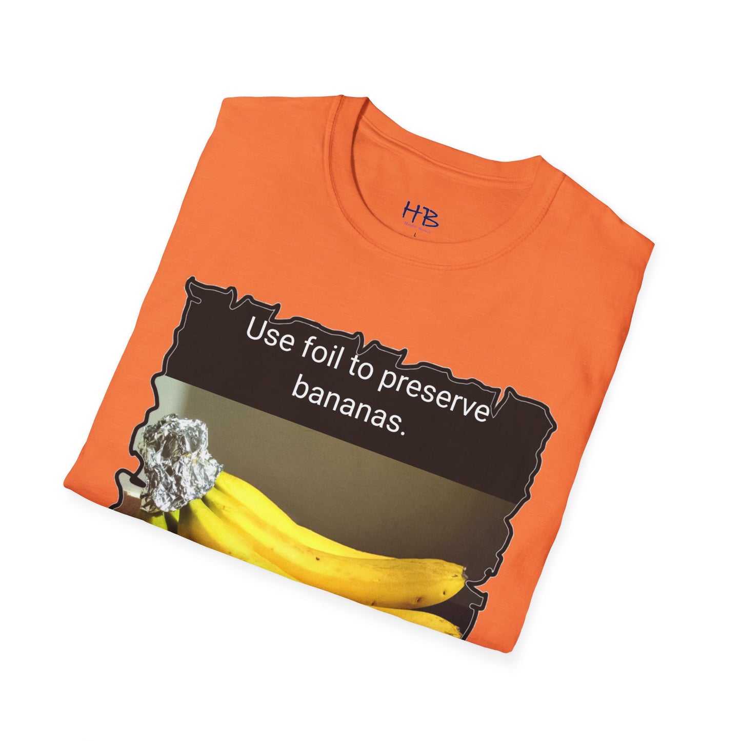 Use foil to preserve a banana