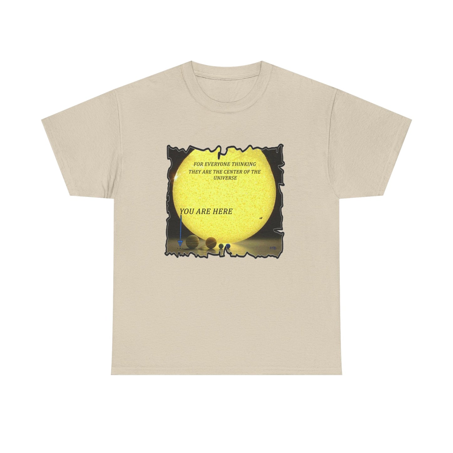 Center of the universe Reality Check using Galactic Humor