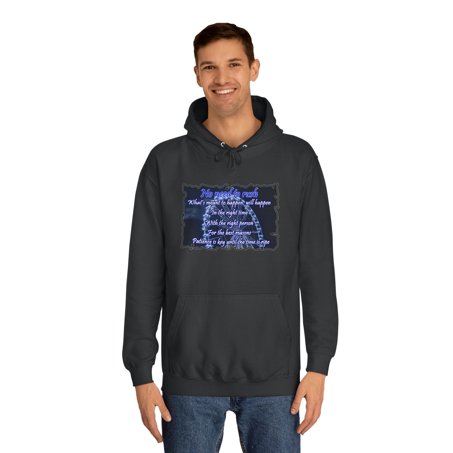 Get Yours Now -- No need to rush (Hoodie - Cozy and Durable)