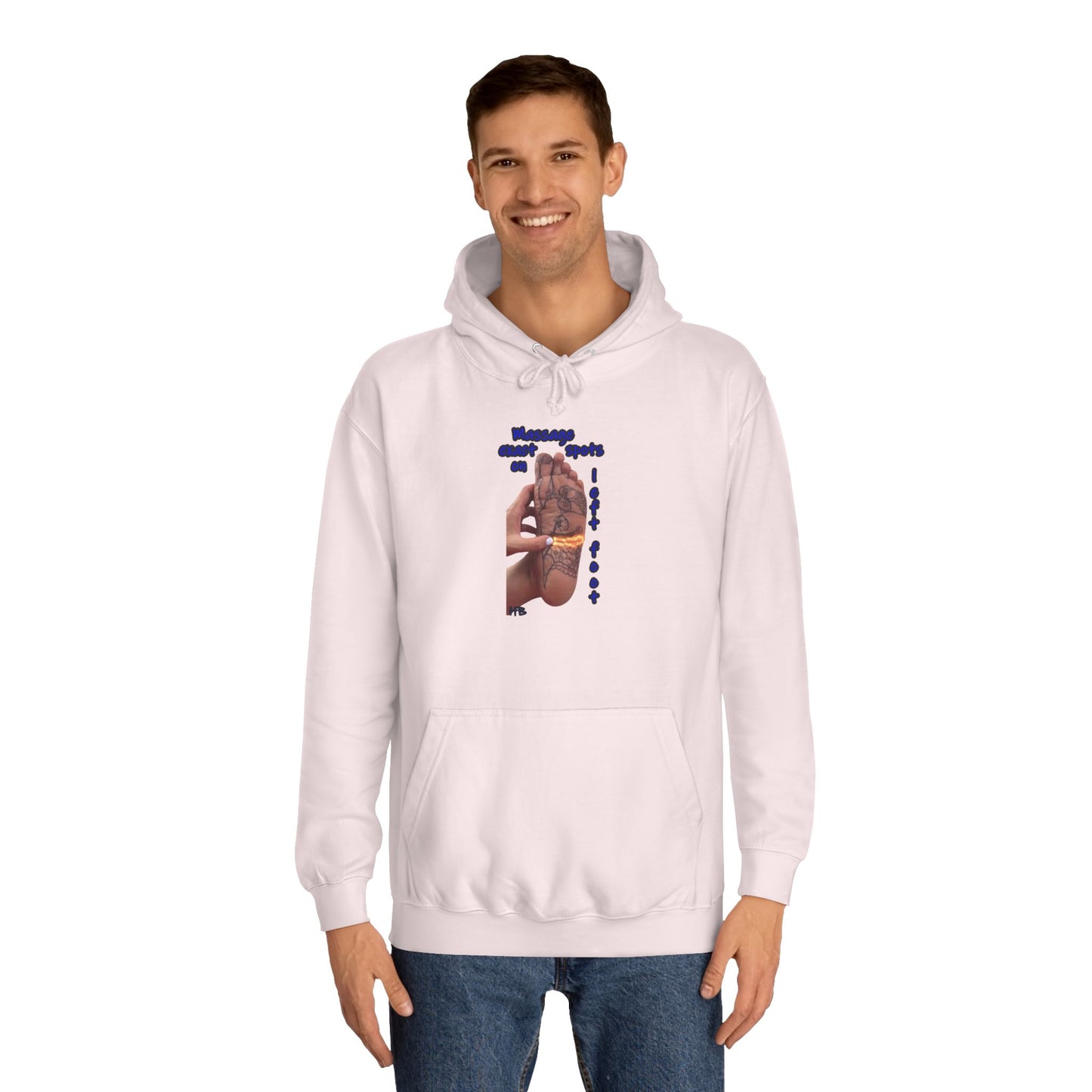 Get Yours Now -- Foot-Palm Wellness Organic Harmony;  Self-Care Holistic Healthwear (Hoodie - Cozy and Durable)