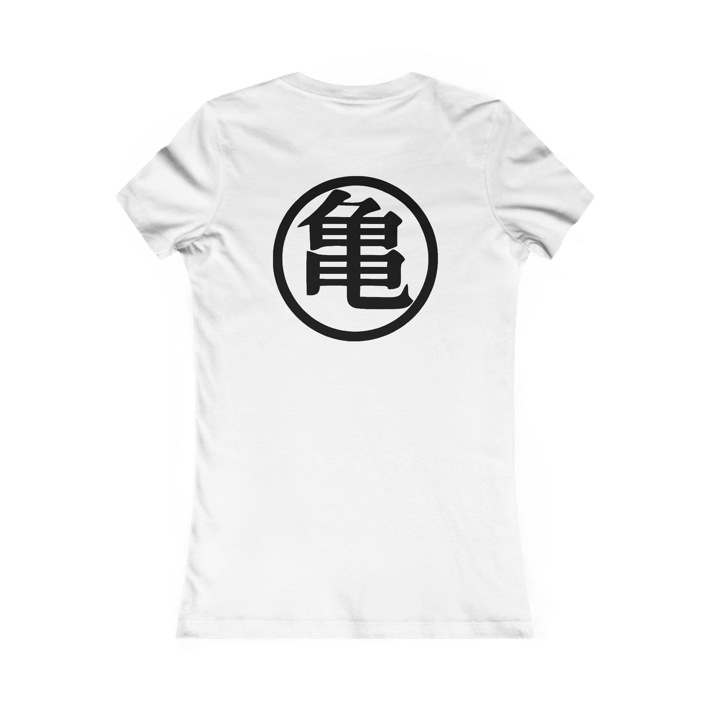 Japanese Superhero anime in black and white (Women - Premium Cotton Tee)