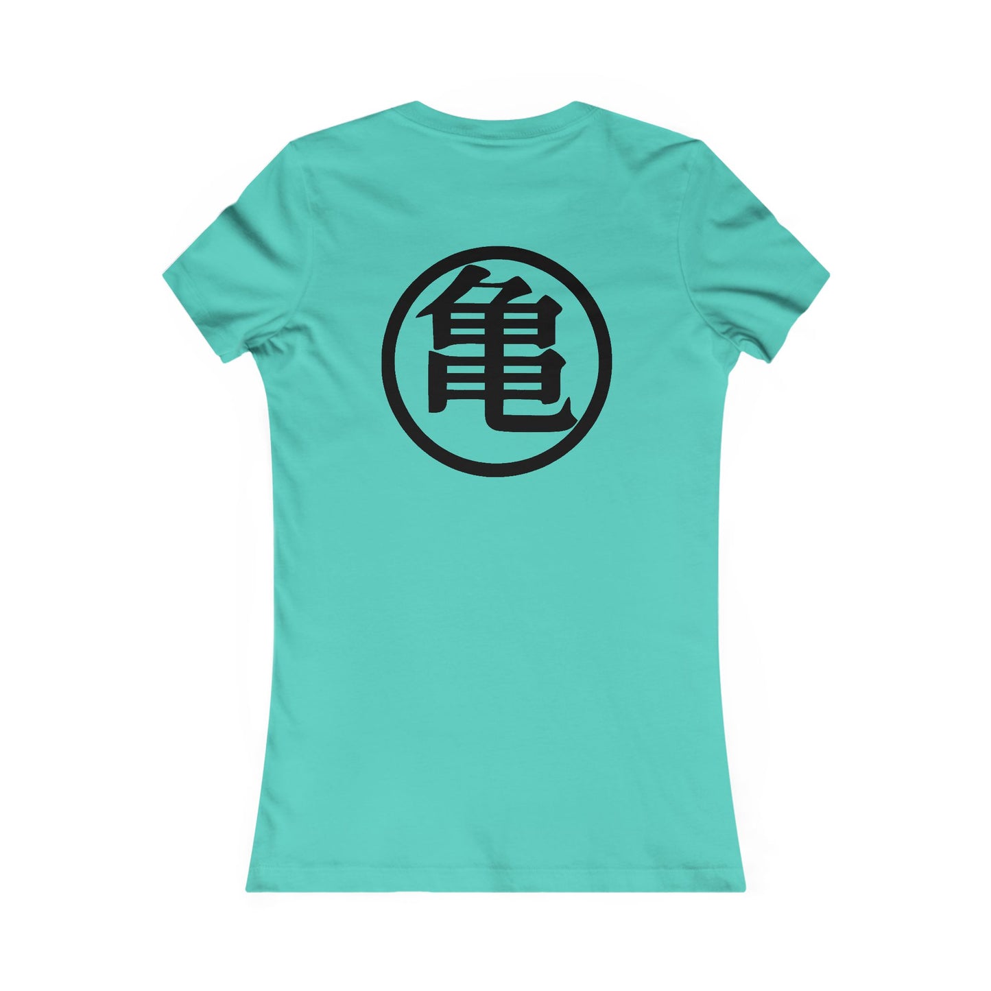 Japanese Superhero anime in black and white (Women - Premium Cotton Tee)